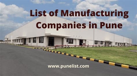 List of Electronics Manufacturing Companies In Pune .